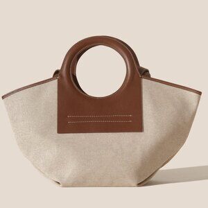 Hereu Tote Bags Woman Beige